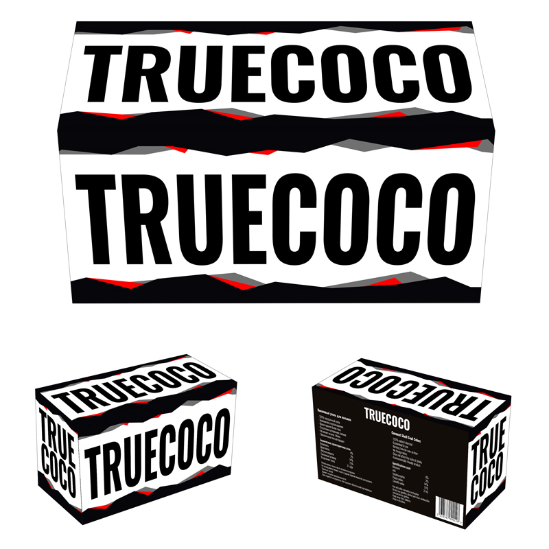 Кокосовый уголь TRUECOCO